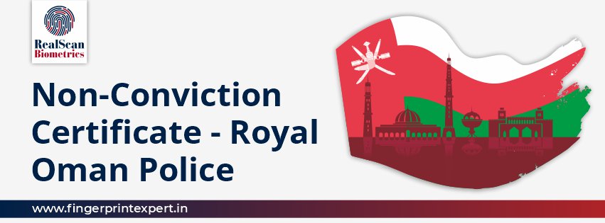 Non-Conviction Certificate - Royal Oman Police