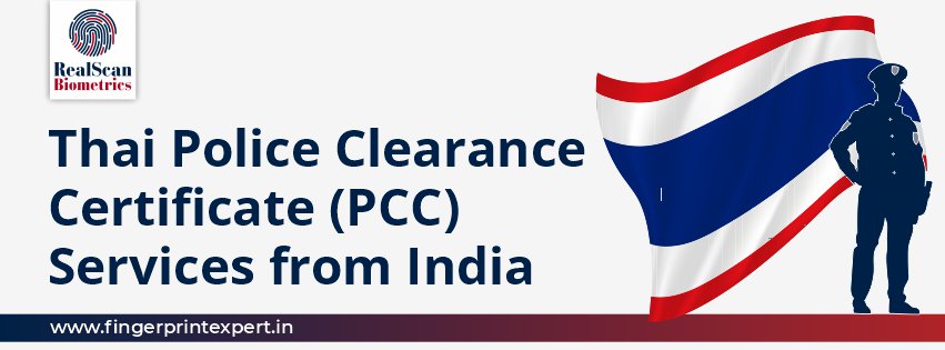 Thai Police Clearance Certificate (PCC) Services from India