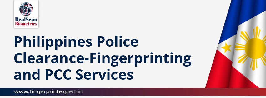 Philippines Police Clearance - Fingerprinting and PCC Services